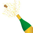 Sektflasche *Feste feiern*