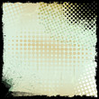 Abstract Art of Grunge Halftone Background