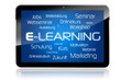 Tablet mit E-Learning