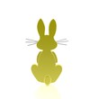 Hase von hinten