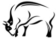buffalo vector illustration