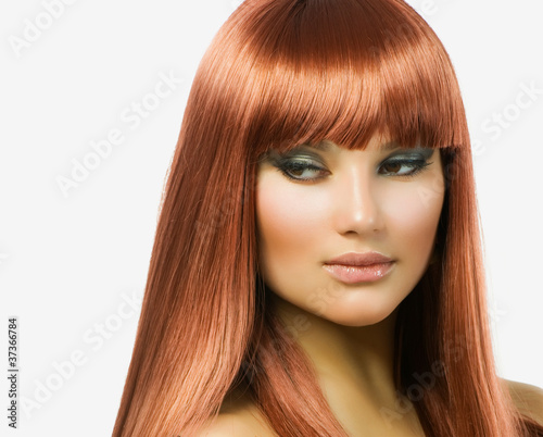 Photo: Beauty Portrait. Healthy Hair. Holiday makeup Beauty Portrait. Healthy Hair. Holiday makeup