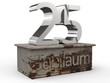 Jubiläum 25 Podest silber Jubiläum 25 Podest silber