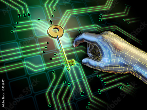 Illustration: Access key Access key