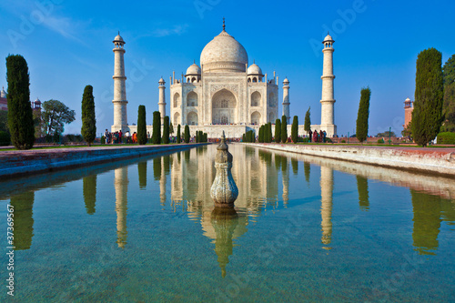 Photo: Taj Mahal in India Taj Mahal in India