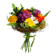 Photo: Beautiful bouqet roses and gerberas Beautiful bouqet roses and gerberas