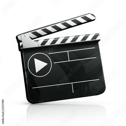 Vector: Movie clap Movie clap