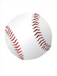 Baseball ball isolated on white background