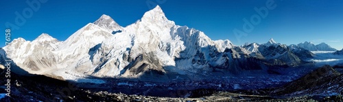 Photo: evening view of everest from kala patthar evening view of everest from kala patthar