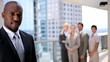 Video: Successful Ethnic Business Eexecutive with his Team Successful Ethnic Business Eexecutive with his Team