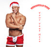 A man  in a Santa uniform