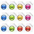 vector document icons
