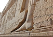 Carving on wall in Kom Ombo temple, Egypt
