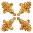 Photo: old antique gold frame. old antique gold frame.