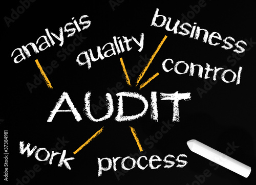 Illustration: AUDIT - Business Concept AUDIT - Business Concept