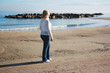 Woman walks Woman walks