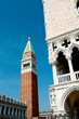 St Marco's Campanile and Doges palace St Marco's Campanile and Doges palace