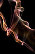Fond texture abstrait flamme fumée