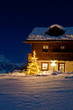 Chalet con atmosfera Natalizia