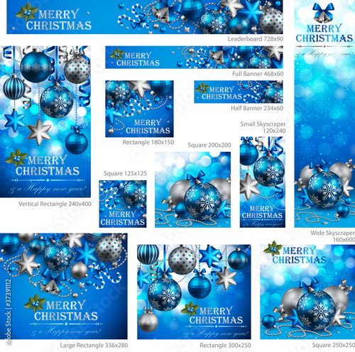 Vektor: Collection of Christmas Collection of Christmas