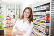 Female Pharmacist at Pharmacy Store