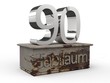 Jubiläum 90 Podest silber Jubiläum 90 Podest silber