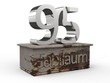 Jubiläum 95 Podest silber Jubiläum 95 Podest silber