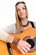 une belle femme avec guitare une belle femme avec guitare