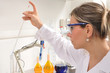 Chimico in laboratorio