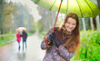 Girl under Rain