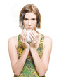 Woman On Coffee Break