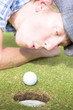 Golf Hole In One Puff