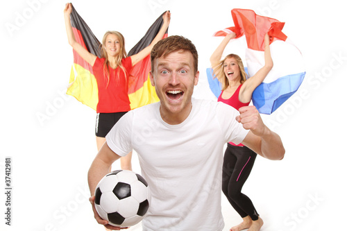 Foto: Fußball Fans Fußball Fans