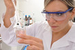 Chimico in laboratorio