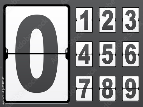Vektor: vector number of mechanical panel vector number of mechanical panel