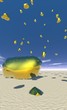 pluie de pépites d'or
