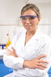 Chimico in laboratorio