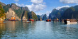 navigation sur la baie d'halong