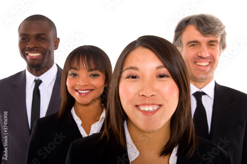 Photo: multi-ethnic team multi-ethnic team