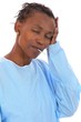 Sick African Woman
