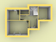 3d model of a house