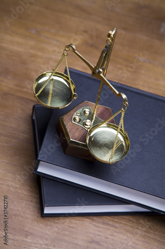 Photo: Scale of justice! Scale of justice!