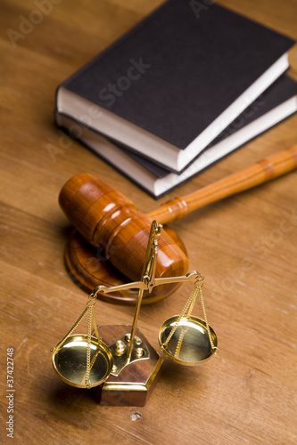 Photo: Scale of justice! Scale of justice!