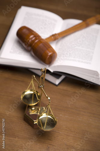 Photo: Scale of justice! Scale of justice!