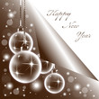 New Year greeting card, eps 10