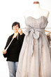 Kleid und Schneiderin