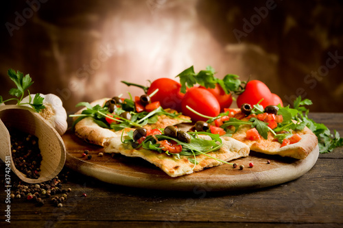 Photo: Pizza Vegetariana Pizza Vegetariana