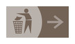 signe, symbole, picto, logo, flèche, poubelle, tri, déchet