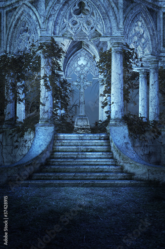 Illustration: Gothic Background Gothic Background