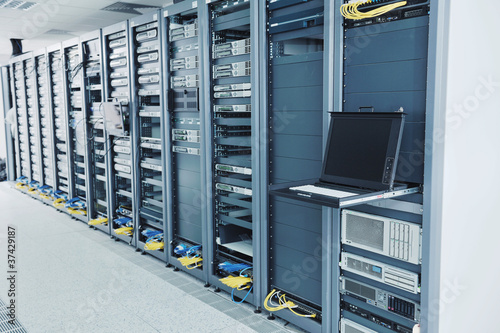 Photo: network server room network server room
